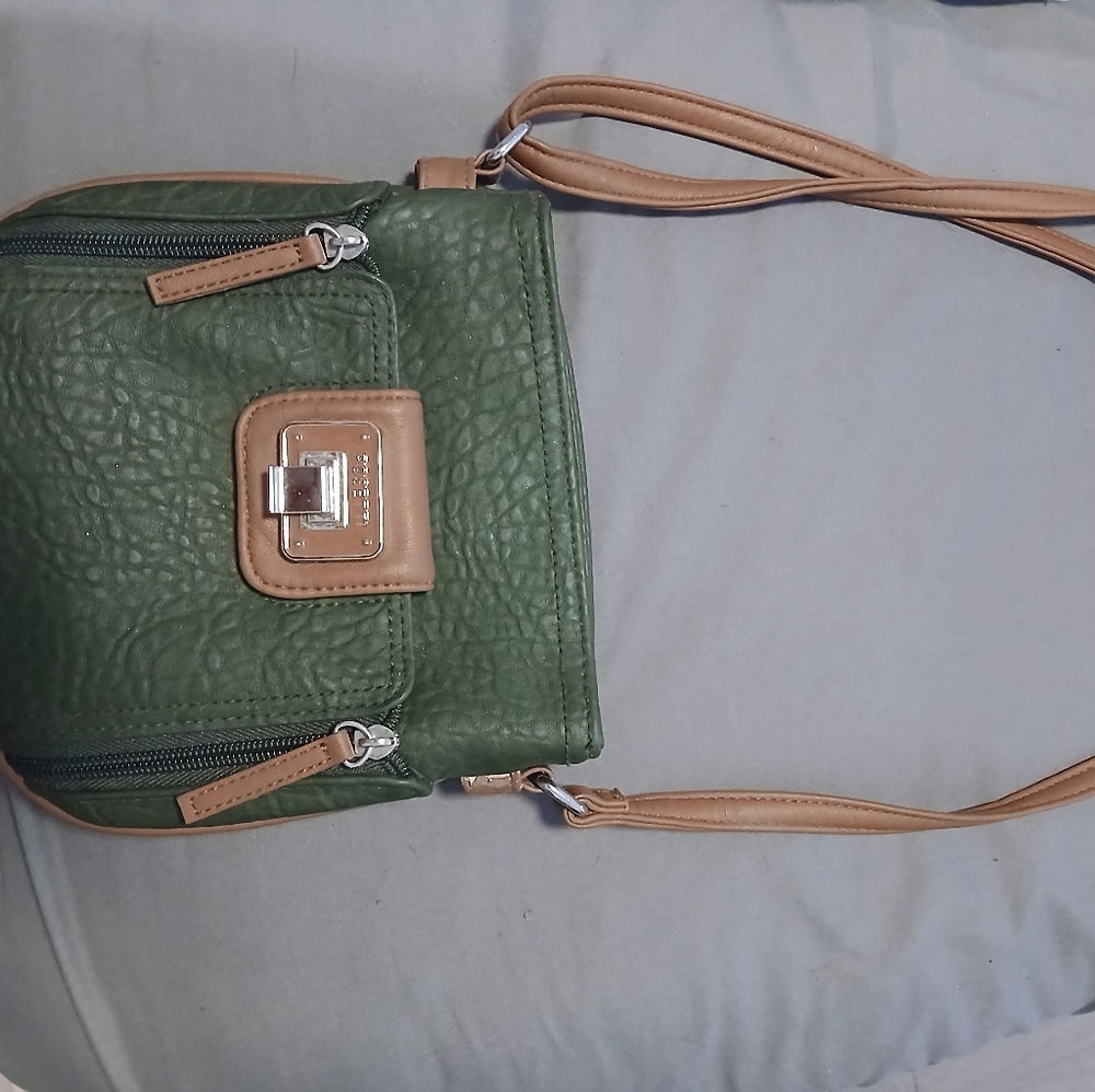 Green Rosetti little purse